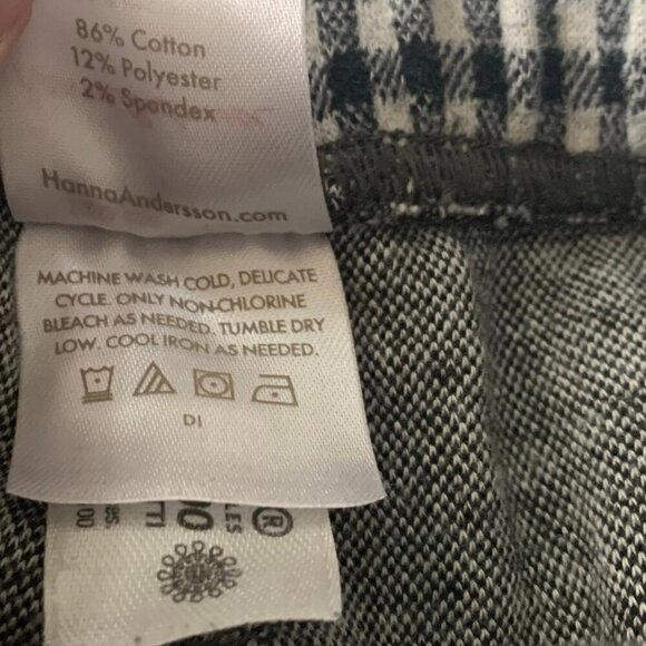 Hanna Andersson Girl flate leg pants bundle 6-7 years fit 5T - Picture 7 of 9